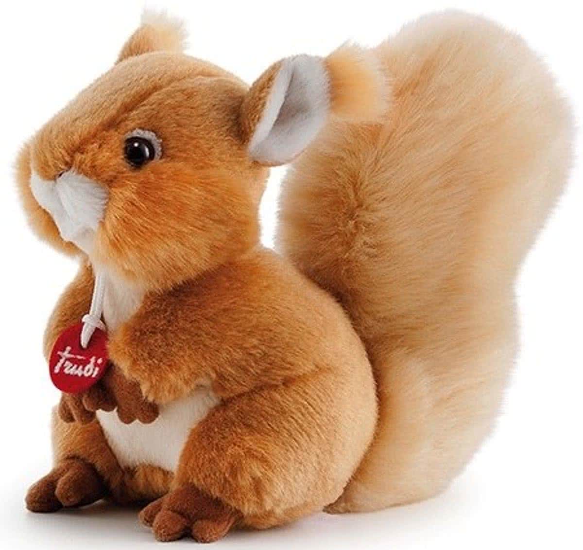 Trudi 50085 Eekhoornknuffel Bruin, Wit knuffel
