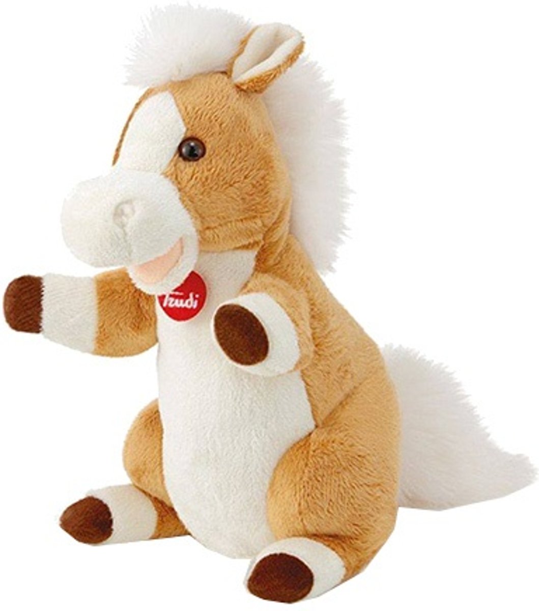 Trudi Handpop Paard 35 Cm Bruin