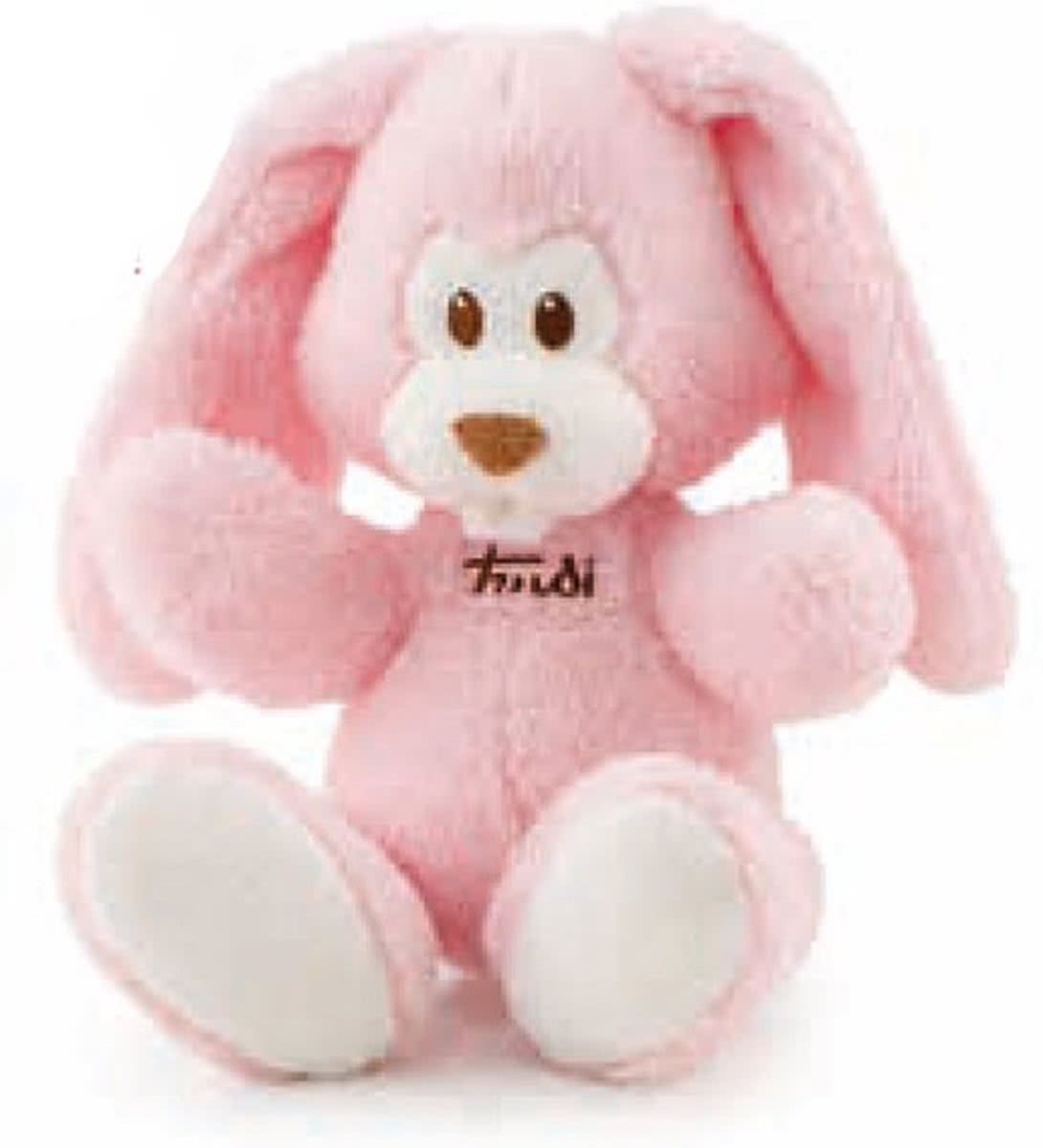 Trudi Knuffelkonijn Cremino 26 Cm Roze