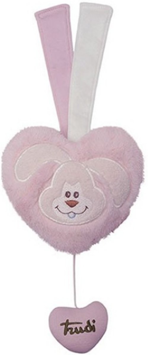  Muziekknuffel Cremino Hart 15 cm Roze