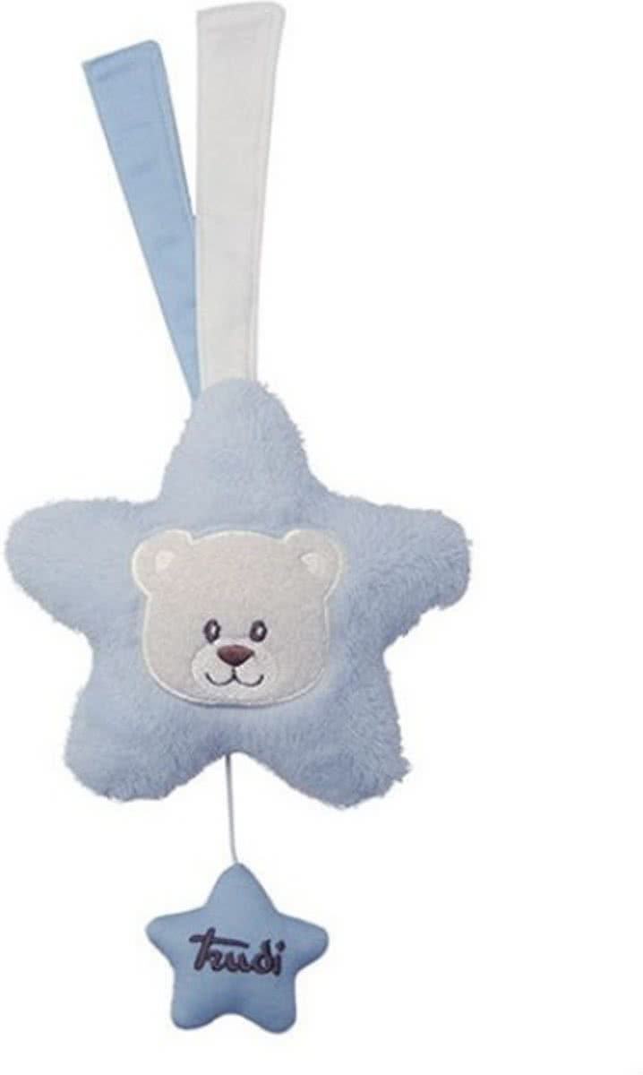 Trudi Muziekknuffel Cremino Ster 15 cm Blauw