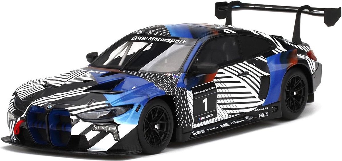 1:18 Diecast Modelcar BMW M4 GT3 Test Car TrueScale Miniatures