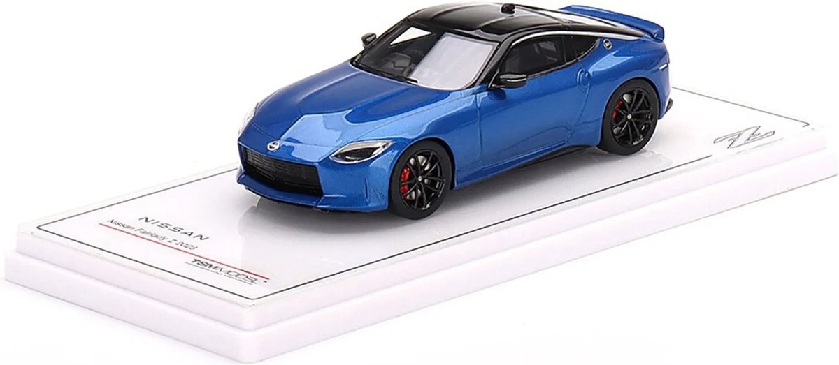 1:43 Nissan Fairlady Z-versie 2023 Seiran Blauw Truescale Miniatures