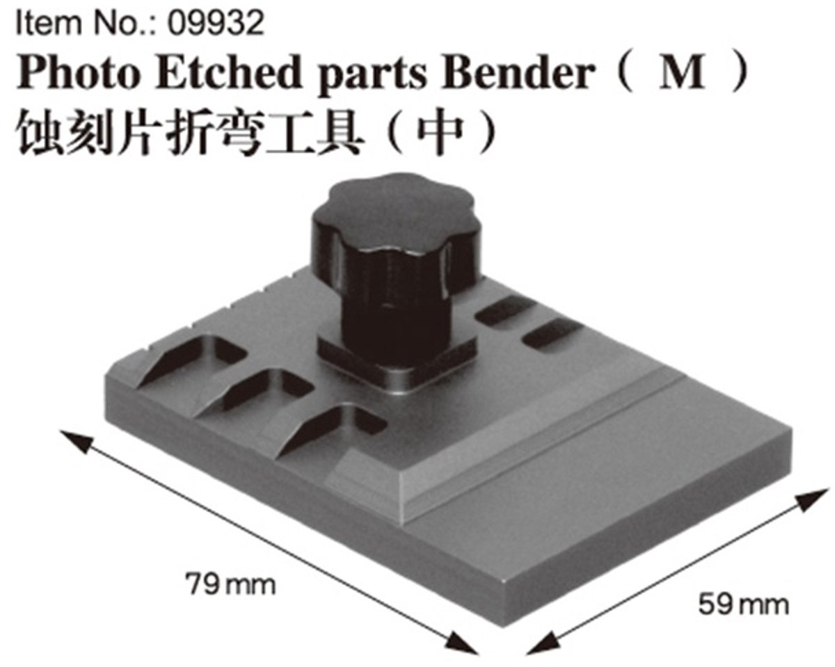 PHOTO ETCHED PARTS BENDER (M) - modelbouwsets, hobbybouwspeelgoed voor kinderen, modelverf en accessoires