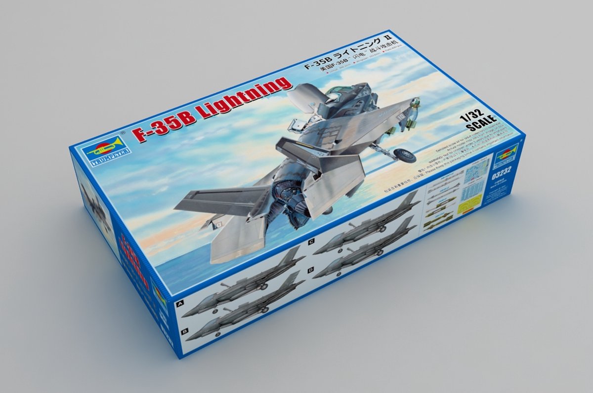 Trumpeter Modelbouwpakket Militaire voertuigen - 03232 Lockheed Martin F-35B Lightning Plastic - 1:32 -