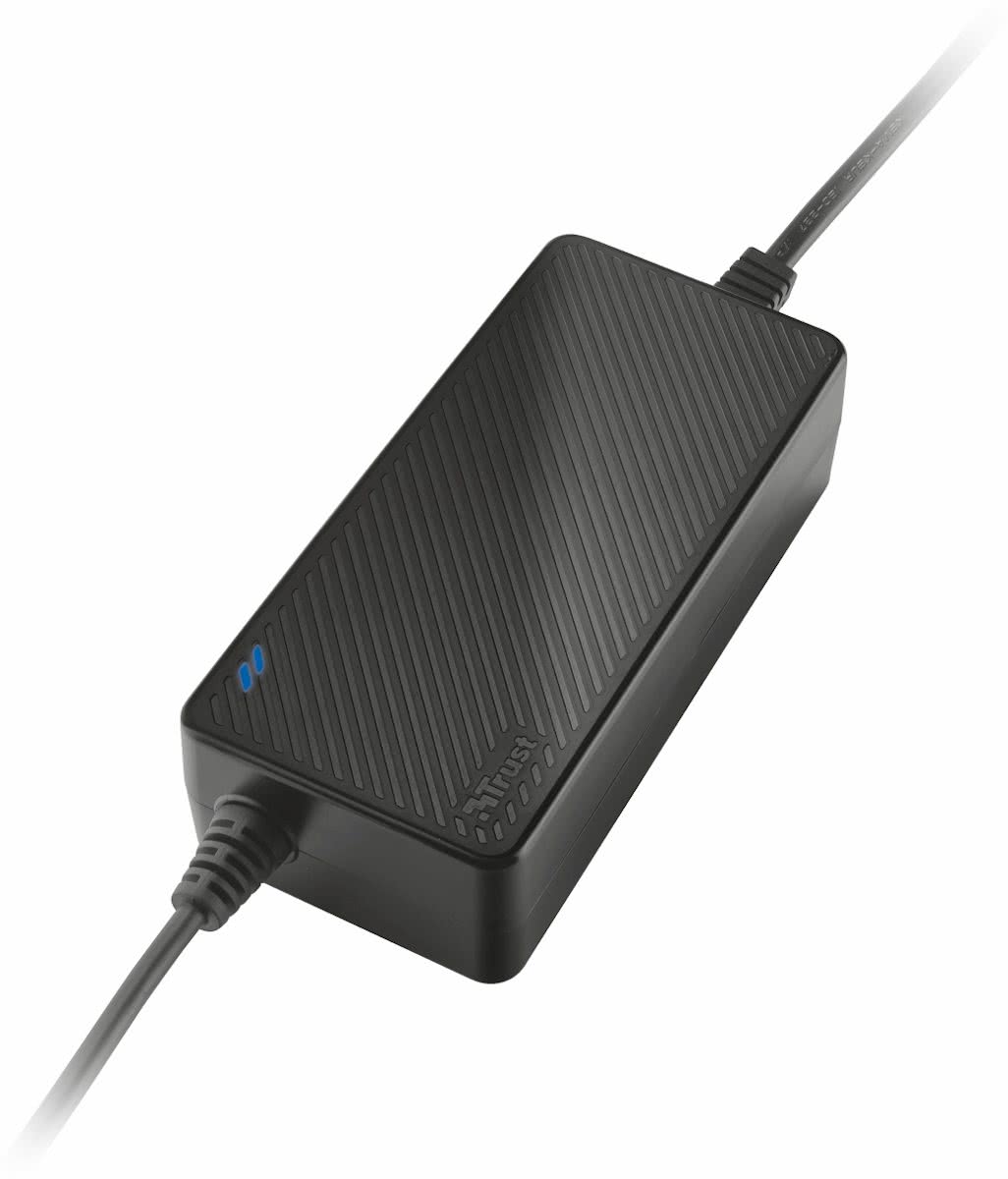 90W Plug & Go Smart Laptop Charger - black
