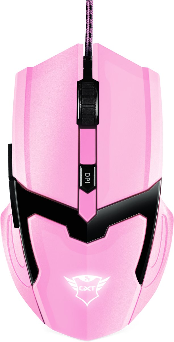 Trust GXT 101 Gav - Gaming Muis - Roze