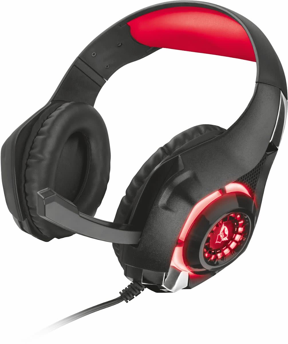   GXT 313 Nero - Illuminated Gaming Headset - Zwart