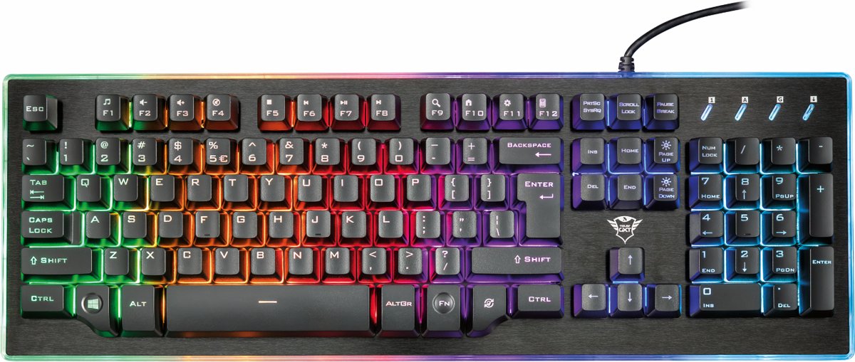 Trust GXT 860 - Semi-Mechanisch Gaming Toetsenbord - Qwerty