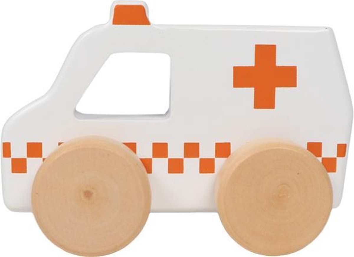 Tryco - Wooden Ambulance Toy