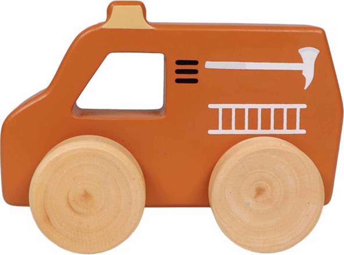 Tryco - Wooden Fire Truck Toy