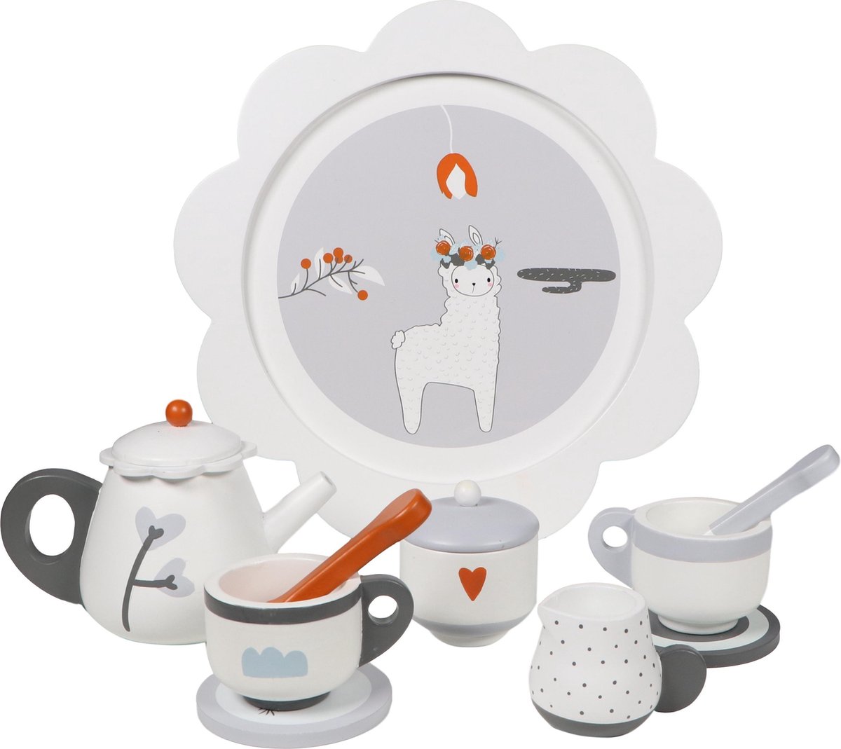   - Houten Speelgoed - Kinderen Thee / Koffie Set