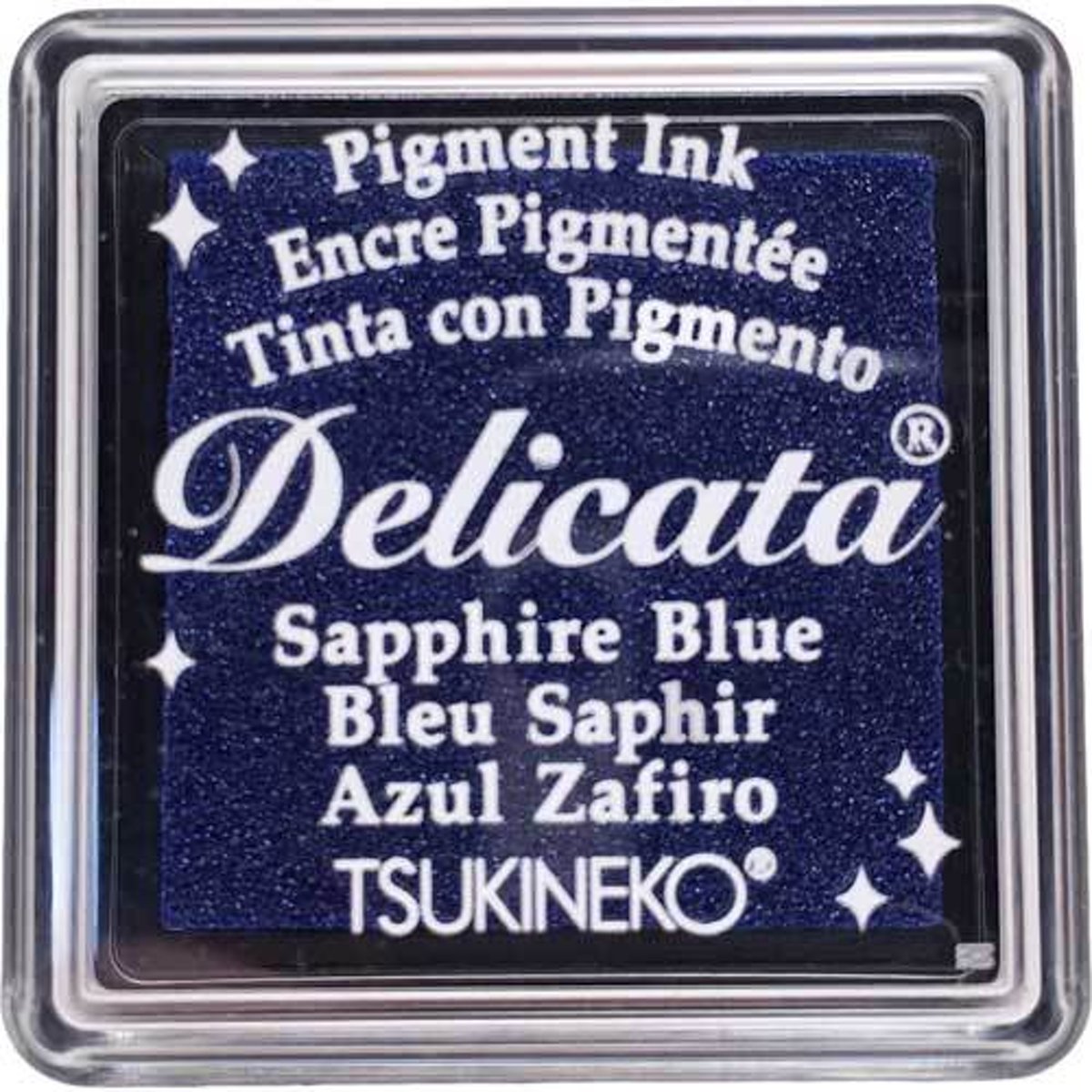 DE-SML-318 Delicata small inkpads Sapphire blue