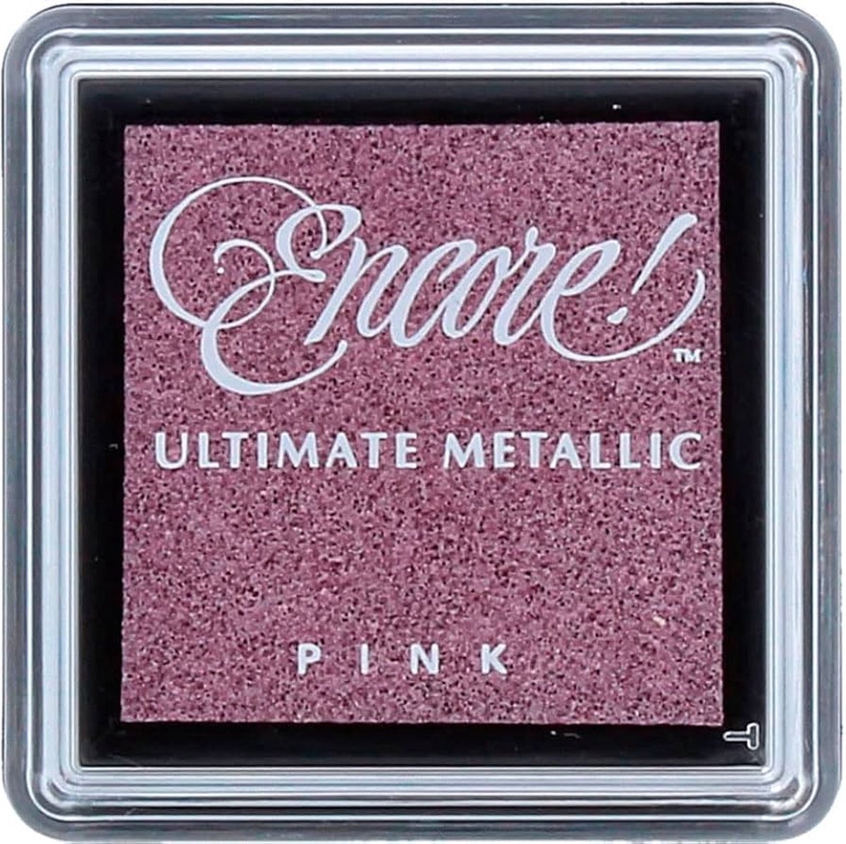 Encore Metallic Small Inkpad-Pink