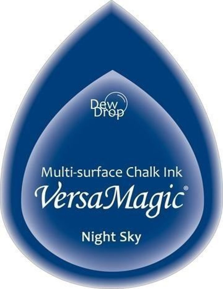 GD56 VersaMagic Dewdrop inktkussen  Night Sky donkerblauw