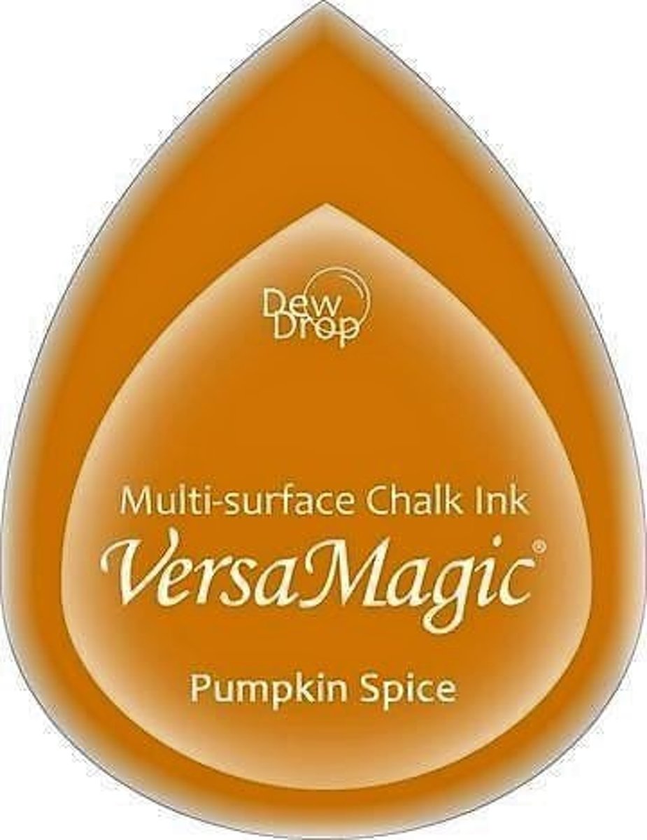 GD61 Versamagic dewdrop inktkussen met krijt pastel pumpkin spice
