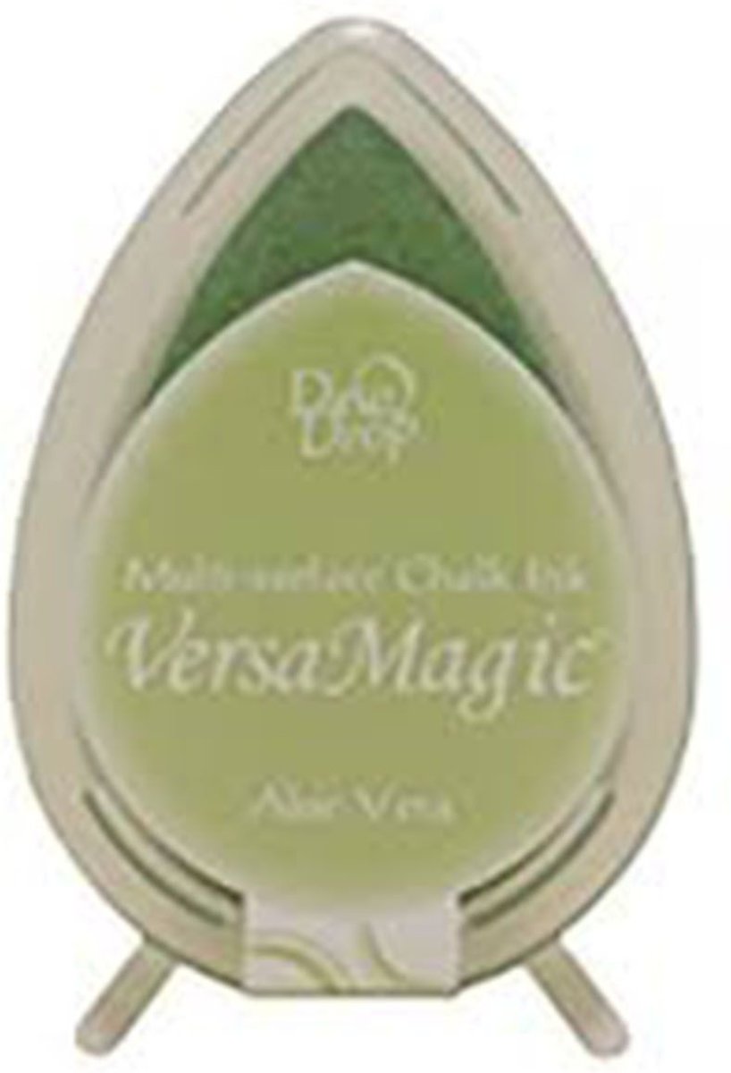 GD80 Versamagic dewdrop inktkussen met krijt pastel  aloe vera groen