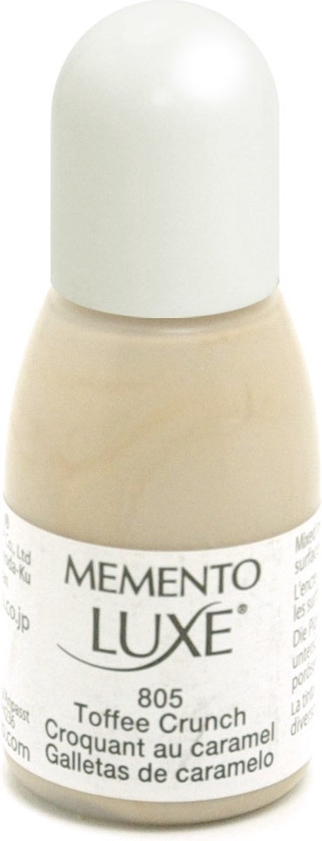 ML-805 - Memento luxe navulling - refill -15 ml - toffee crunch - tofee beige - caramel