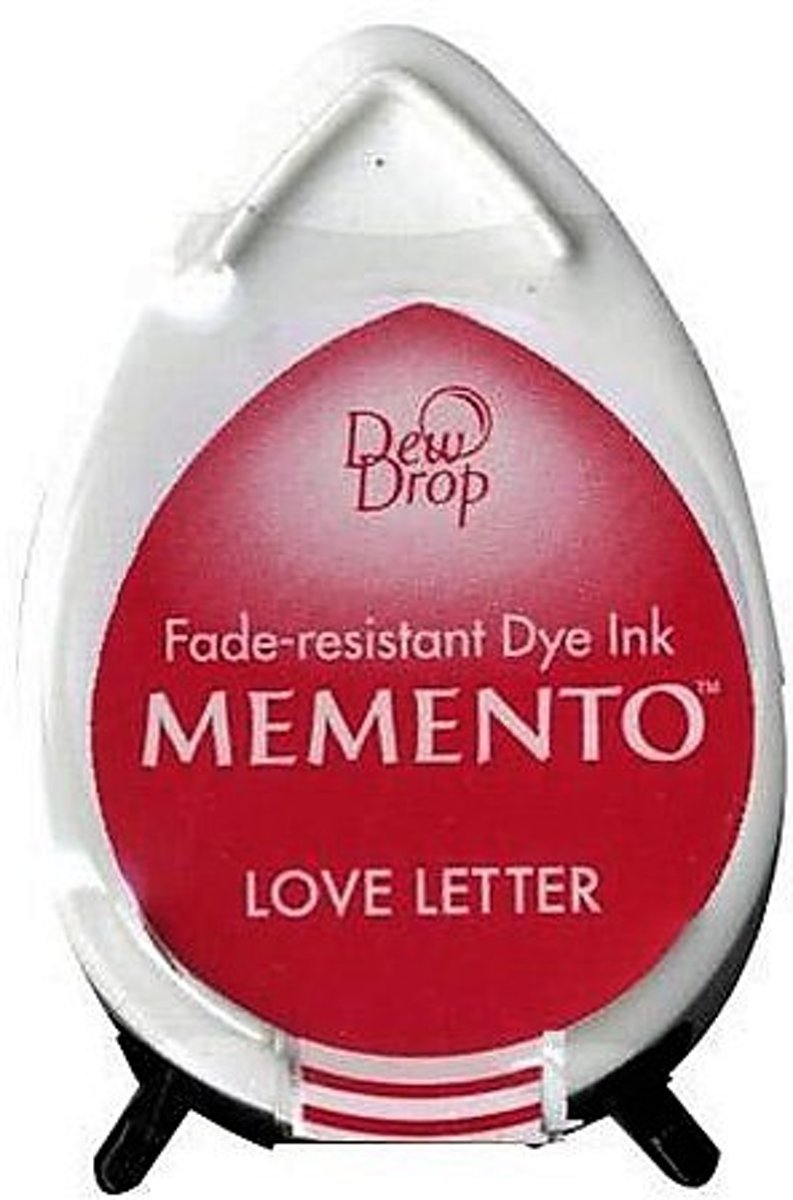 Memento Dew Drop Dewdrop Love Letter inktkussen rood MD-000-302