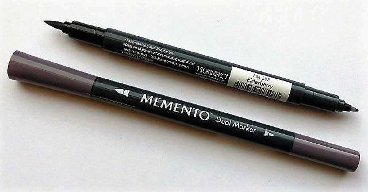 Memento dual marker Elderberry donkerpaars paars PM-507