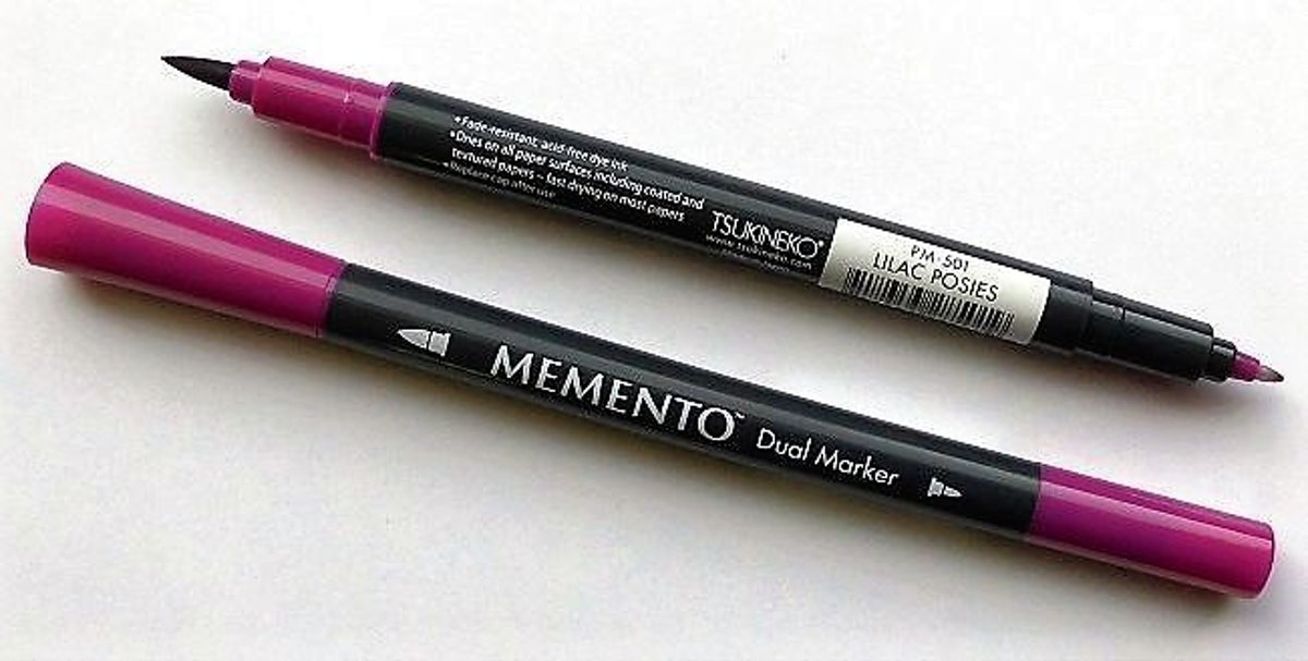 Memento dual marker Lilac Posies paars PM-401