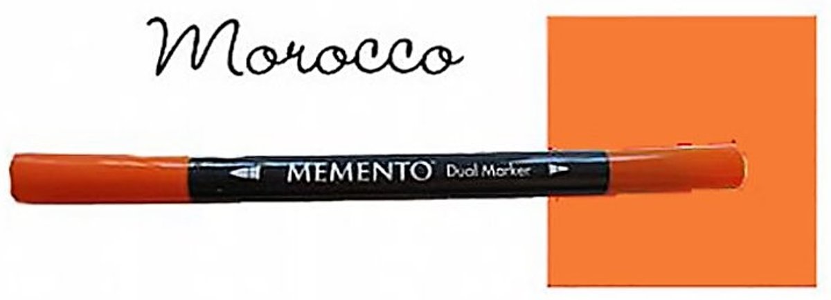 Memento dual marker Morocco terra rood PM-201