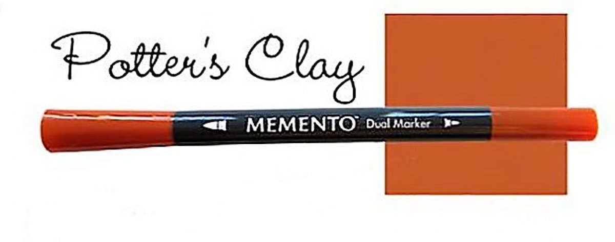 Memento dual marker Potters Clay PM-801