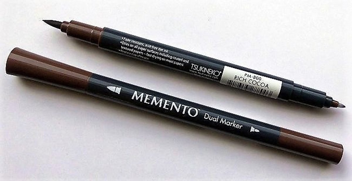Memento dual marker Rich Cocoa donkerbruin PM-800