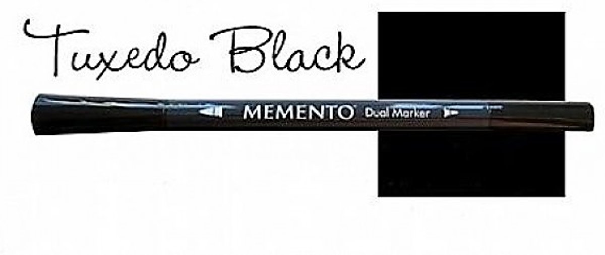 Memento dual marker tuxedo black zwart PM-900