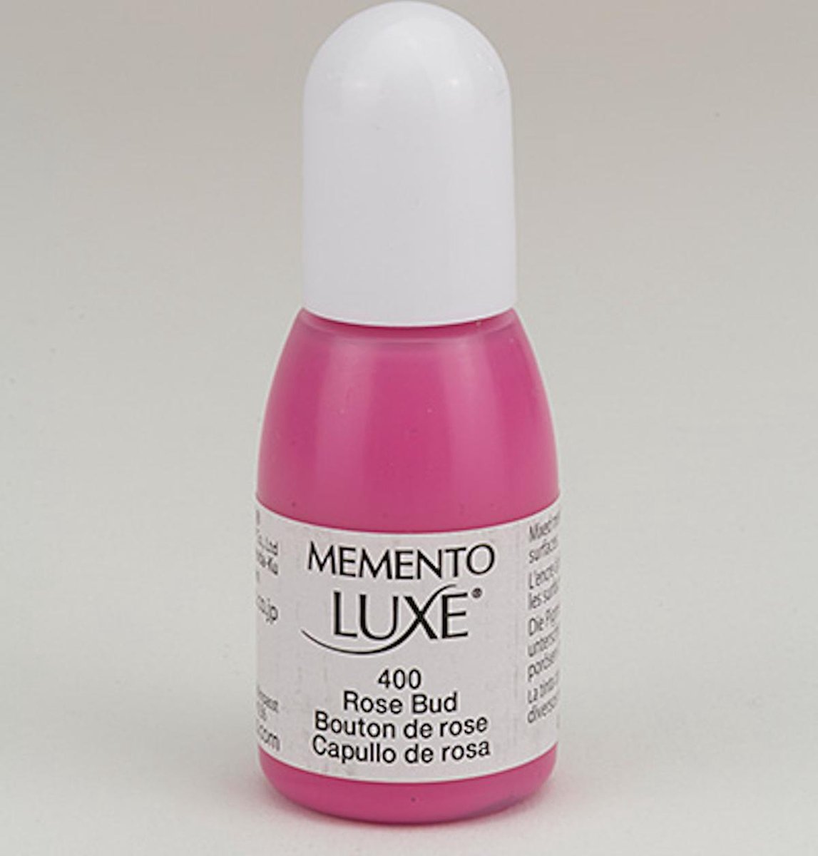 Memento luxe rose bud - refill 400 - roze pink - flacon 15 ml navulling permanente inkt