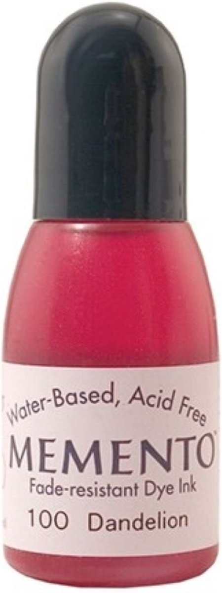 RM-000-100 Memento navulling - refill Dandelion - geel - flacon 15 ml - reinker