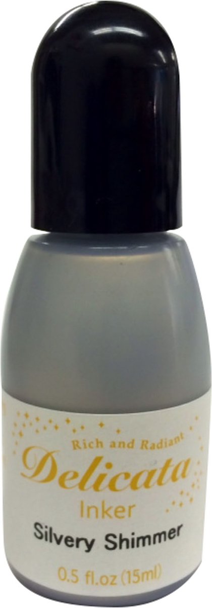 Tsukineko Delicata inker - Silvery shimmer