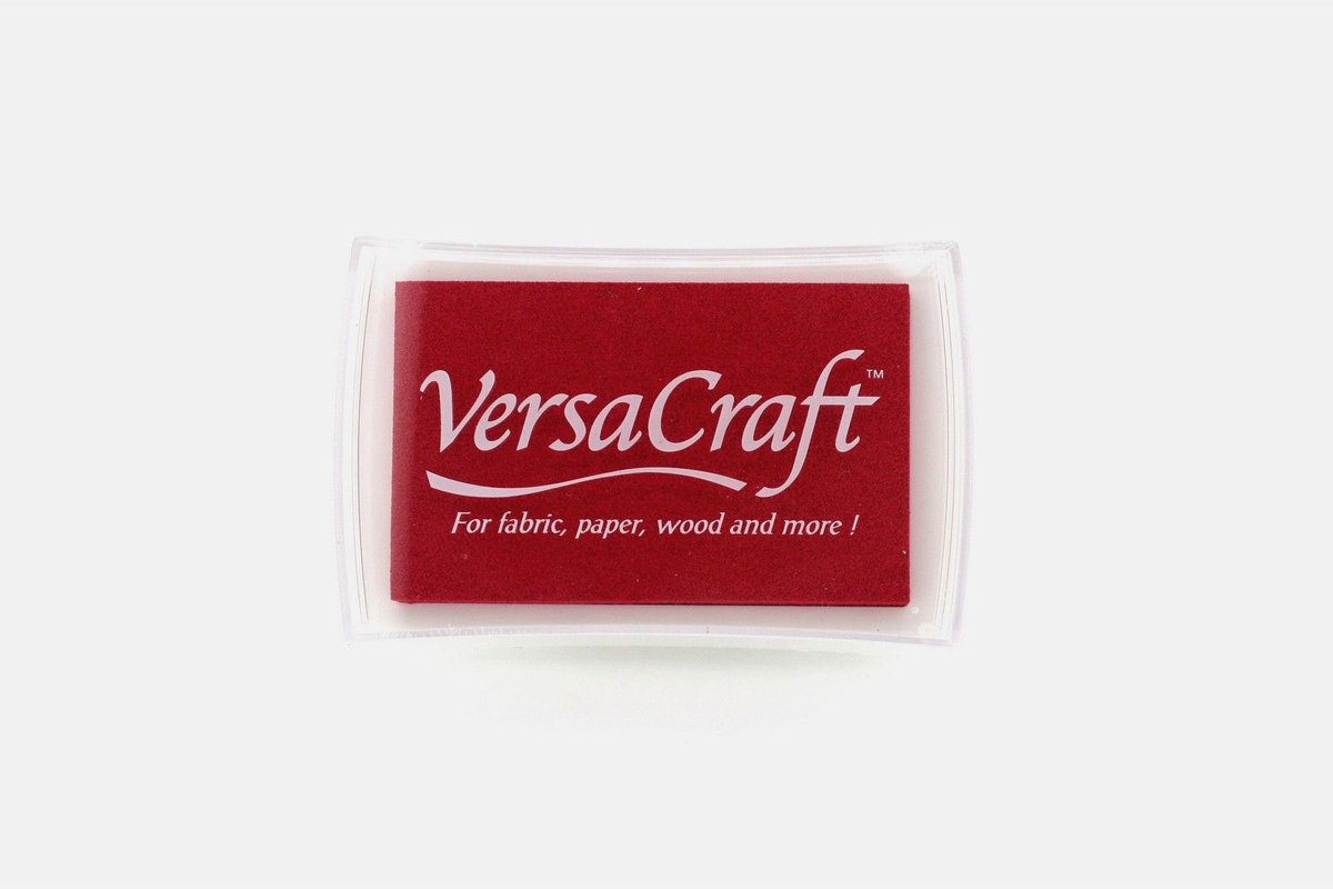 Tsukineko VersaCraft Stempelkussen Poppy Red