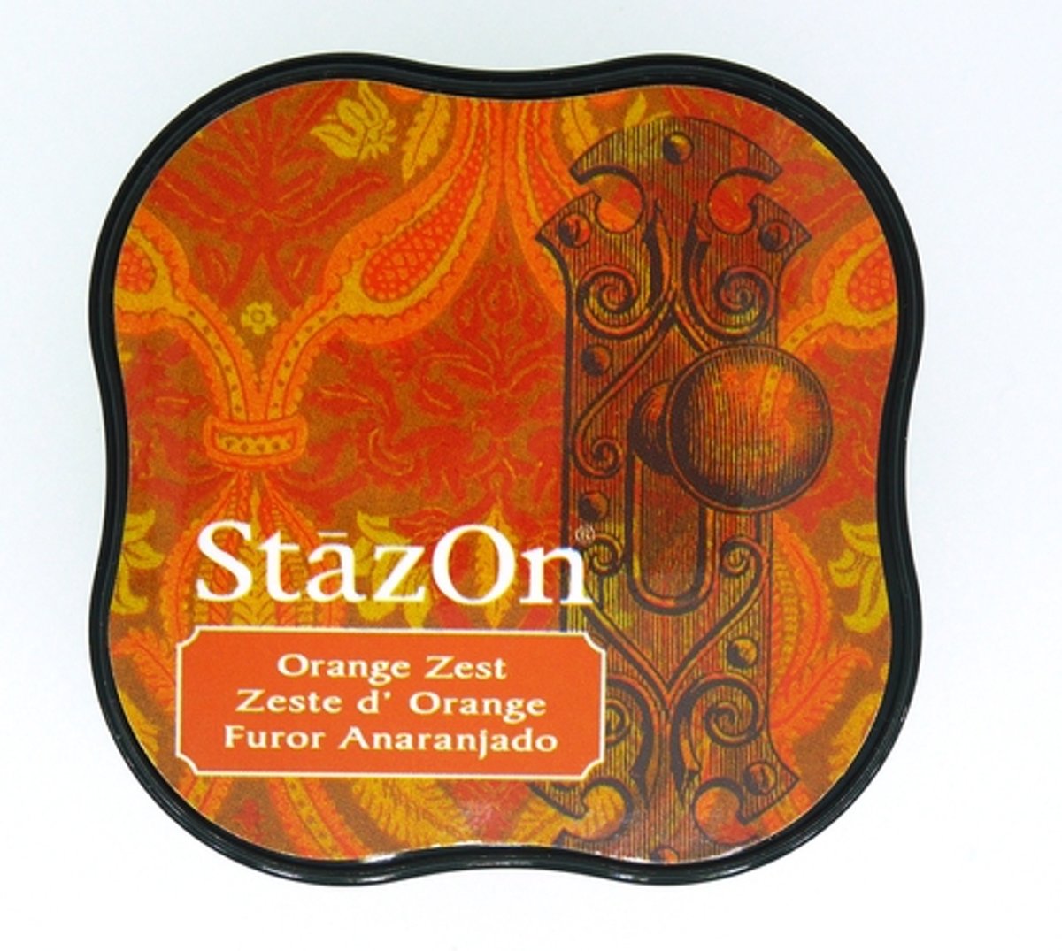   • StazOn Midi Inlpad Orange zest