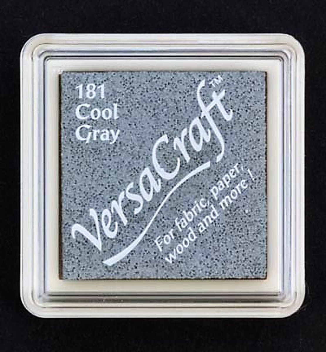 VKS-181 Cool Gray grijs inktkussen small stof textiel ink