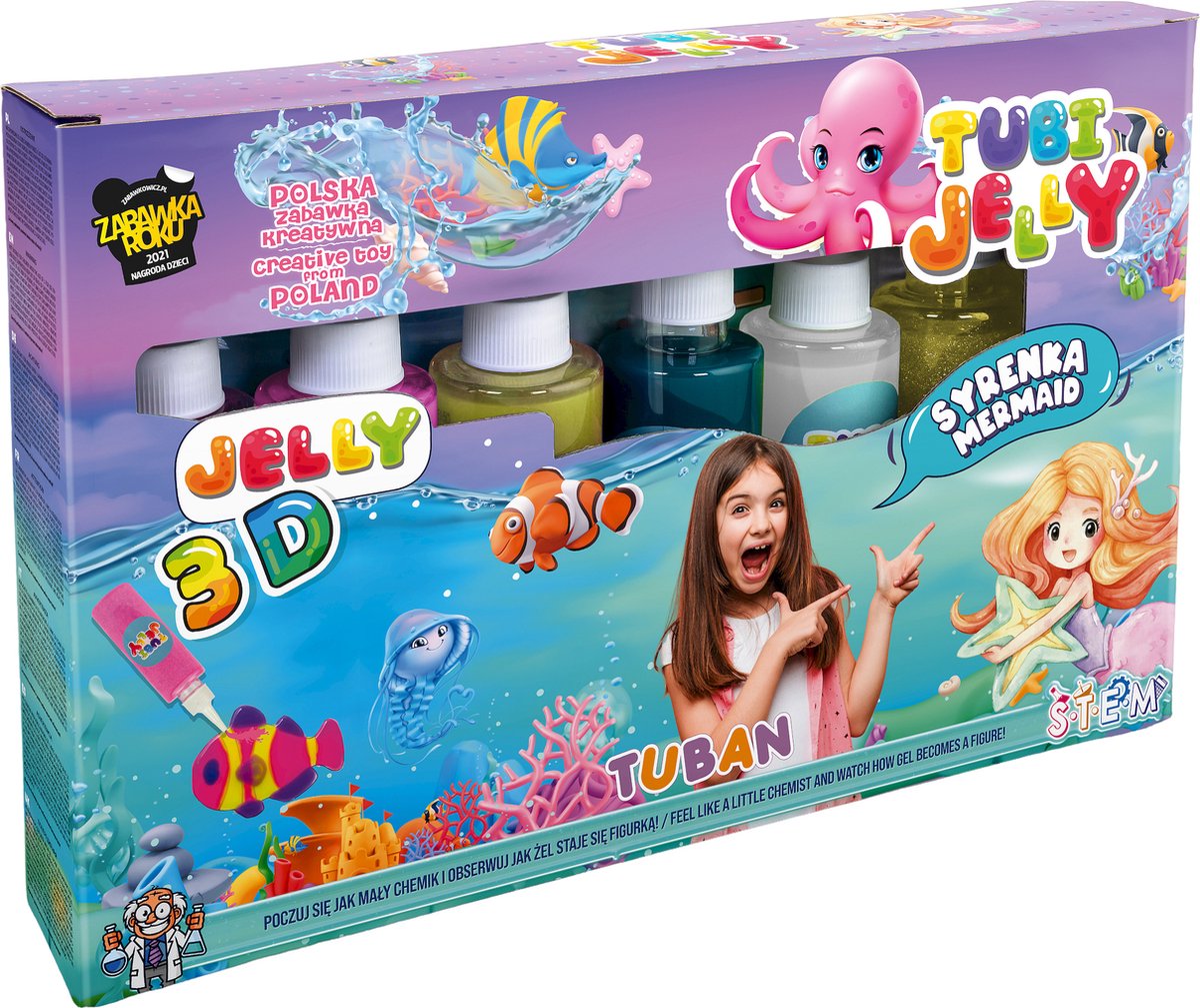   - Tubi Jelly Set With 6 Colors – Mermaid
