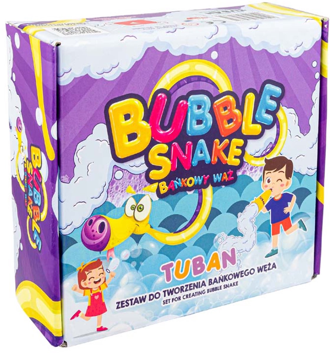   bubbel speelgoed set - Bubble Snake - kleurrijk buitenspeelgoed.