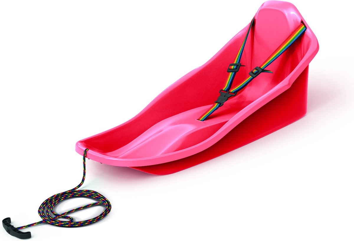   - Babyslee -   - Met trekkoord - Met veiligheidsgordel - 72x37 cm - Extra Stevig - Rood