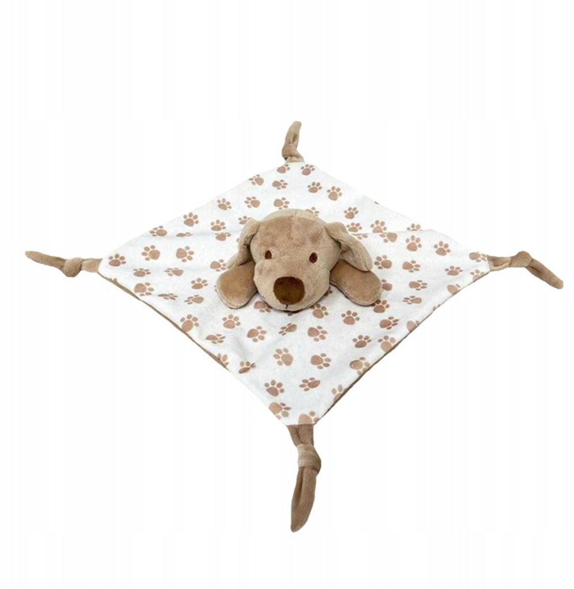 Knuffel Milus beige hondje 25x25 cm 0+ maanden