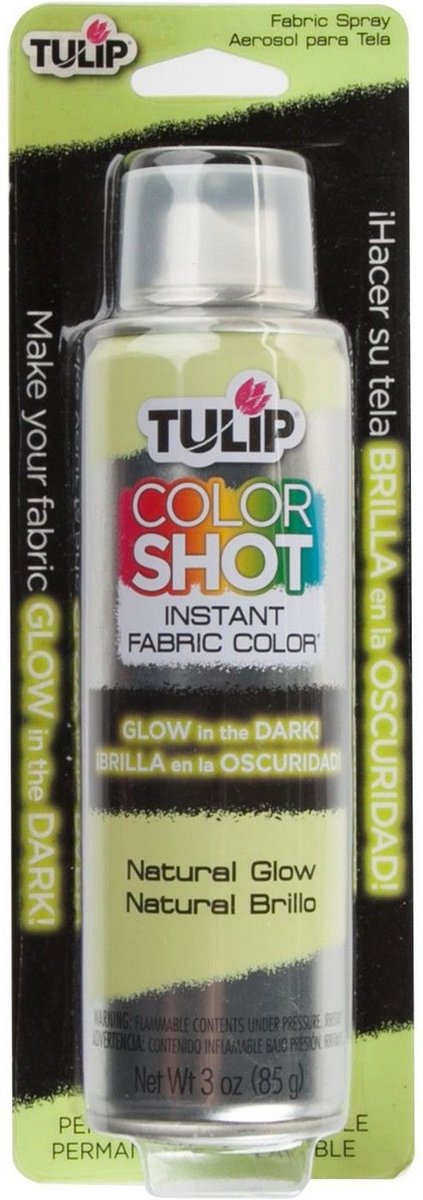 Tulip ColorShot instant fabric color spray Natural glow
