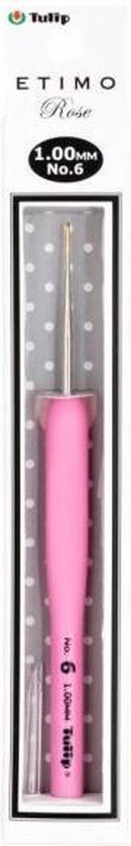   Etimo Rose Softgrip Haaknaald Lace Maat: 1.00mm