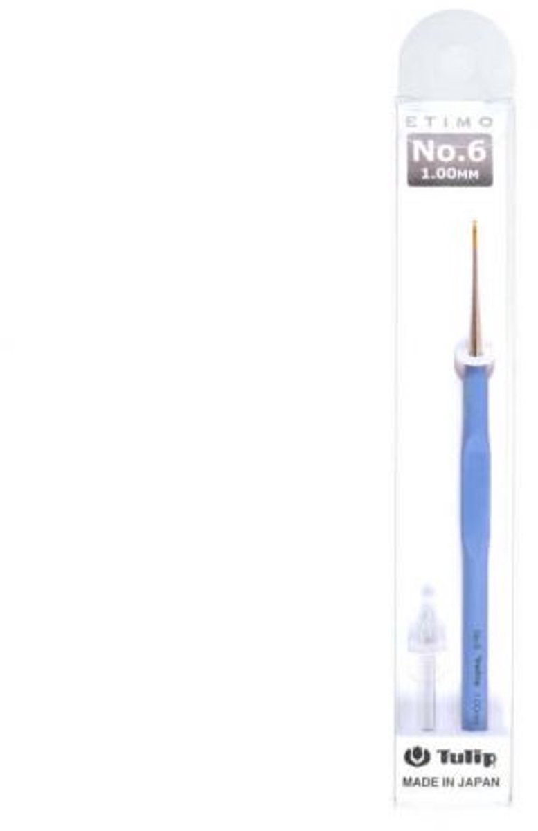 Tulip Etimo haaknaalden staal softgrip 0.90mm - 3st