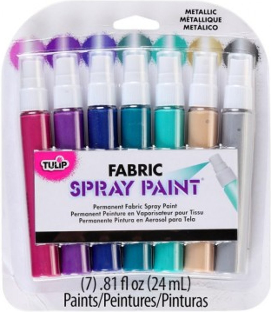 Tulip Fabric Spray Paint Metallic