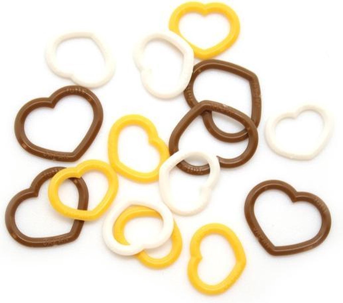   Markeerringen Hart Meerkleurig M/M/L