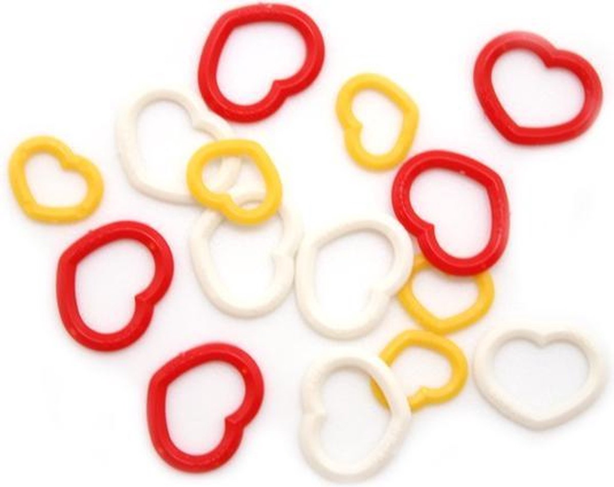   Markeerringen Hart Meerkleurig S/M/M
