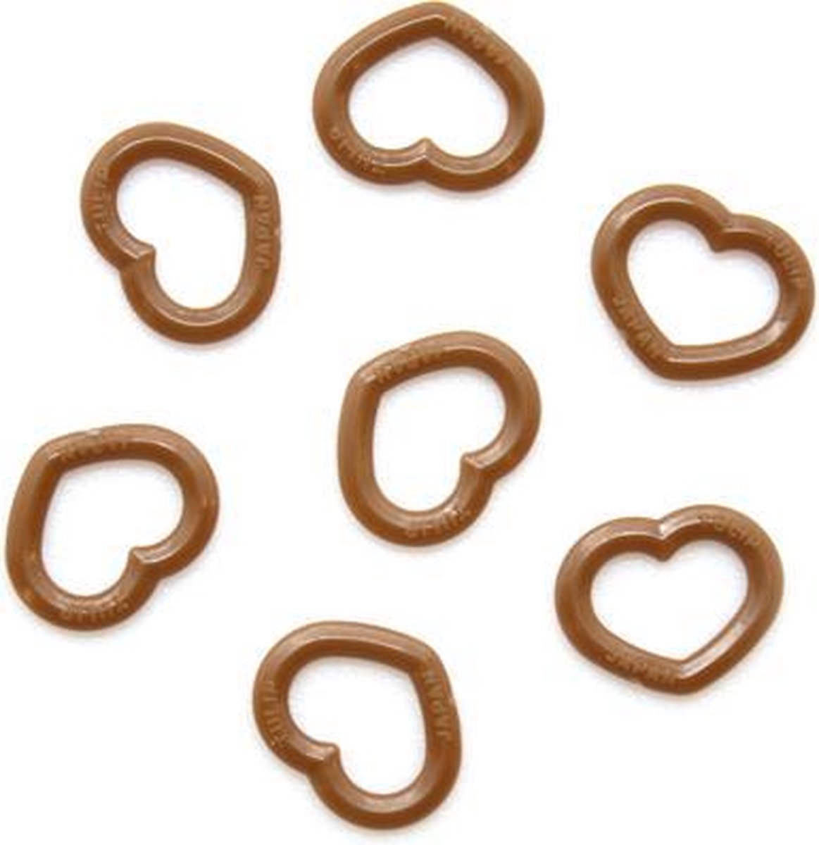   Markeerringen Hart Uni 3 Bruin S