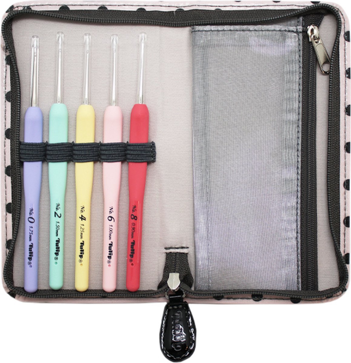 Tulip Sucre Kraal haaknaalden set softgrip - 1st