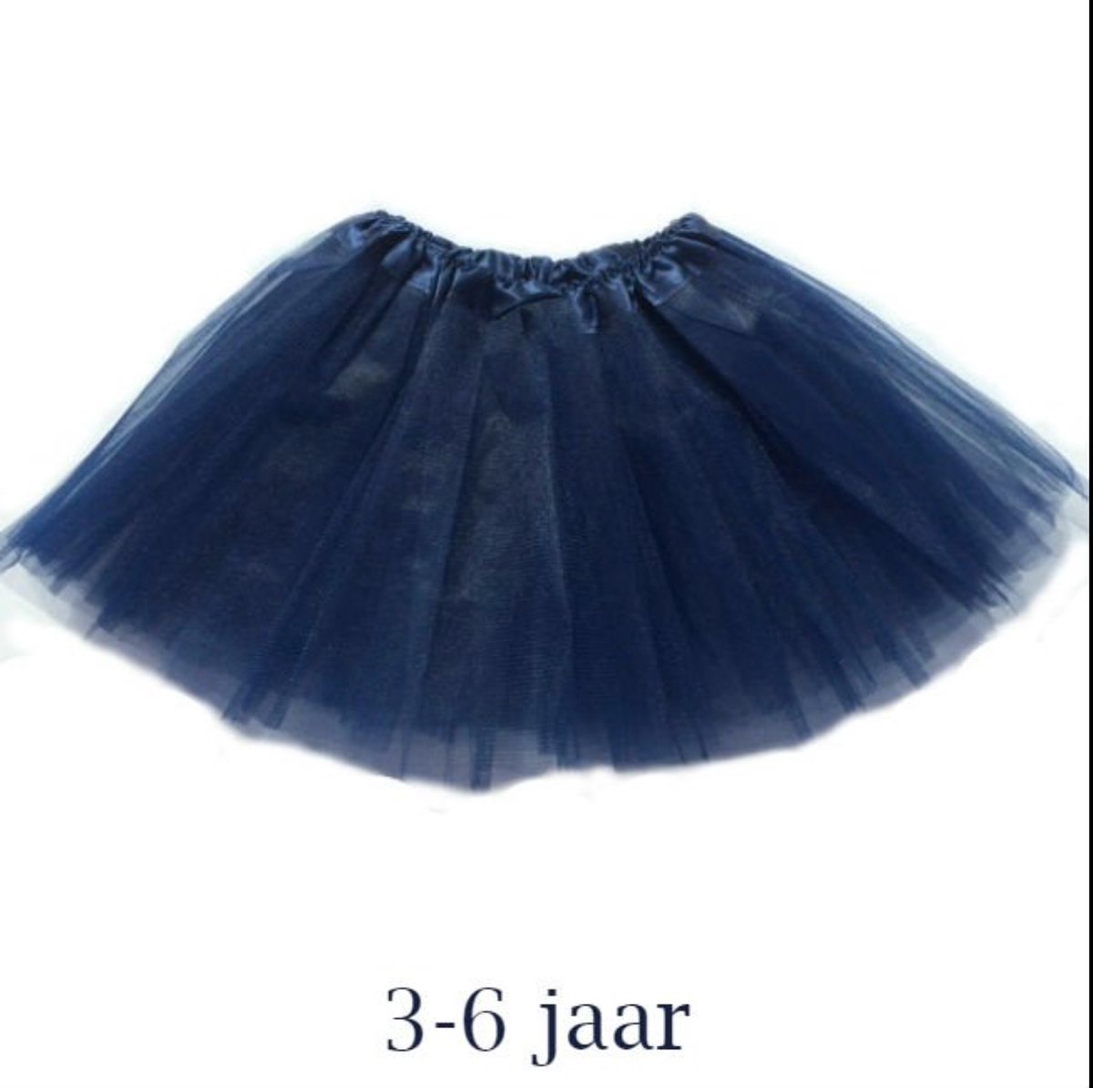 tutu - donkerblauw kind - 30 cm