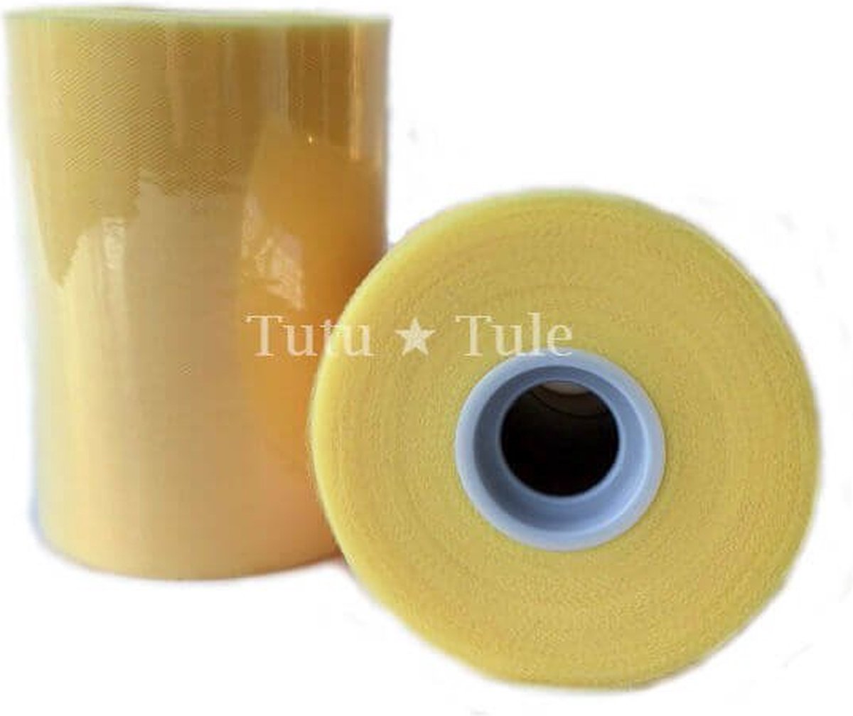 Tule rol geel 91m