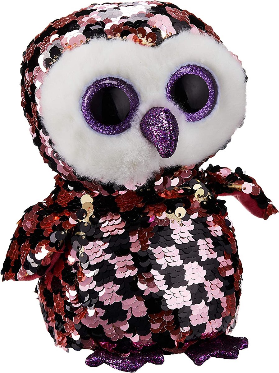 TY Flippable Checks 15 cm - Met pailletten - knuffel